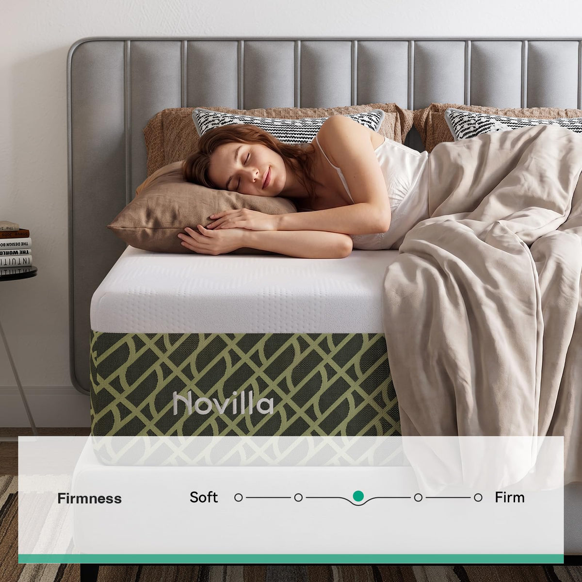 5 Inch Gel Memory Foam Twin Size Mattress Z2367