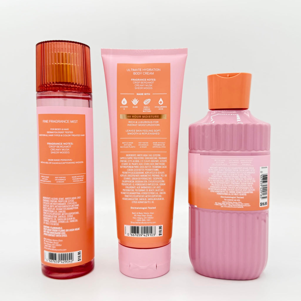 Fresh Musk 3-Piece Body Care Set B815