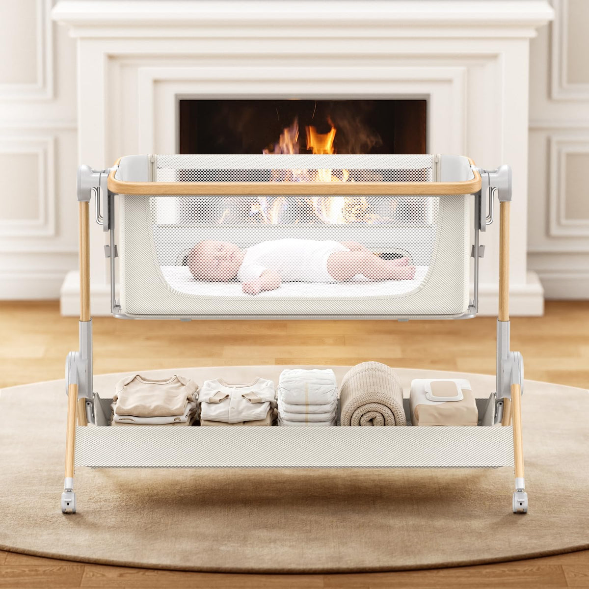 Baby Bassinet with Carry Bag Z662323
