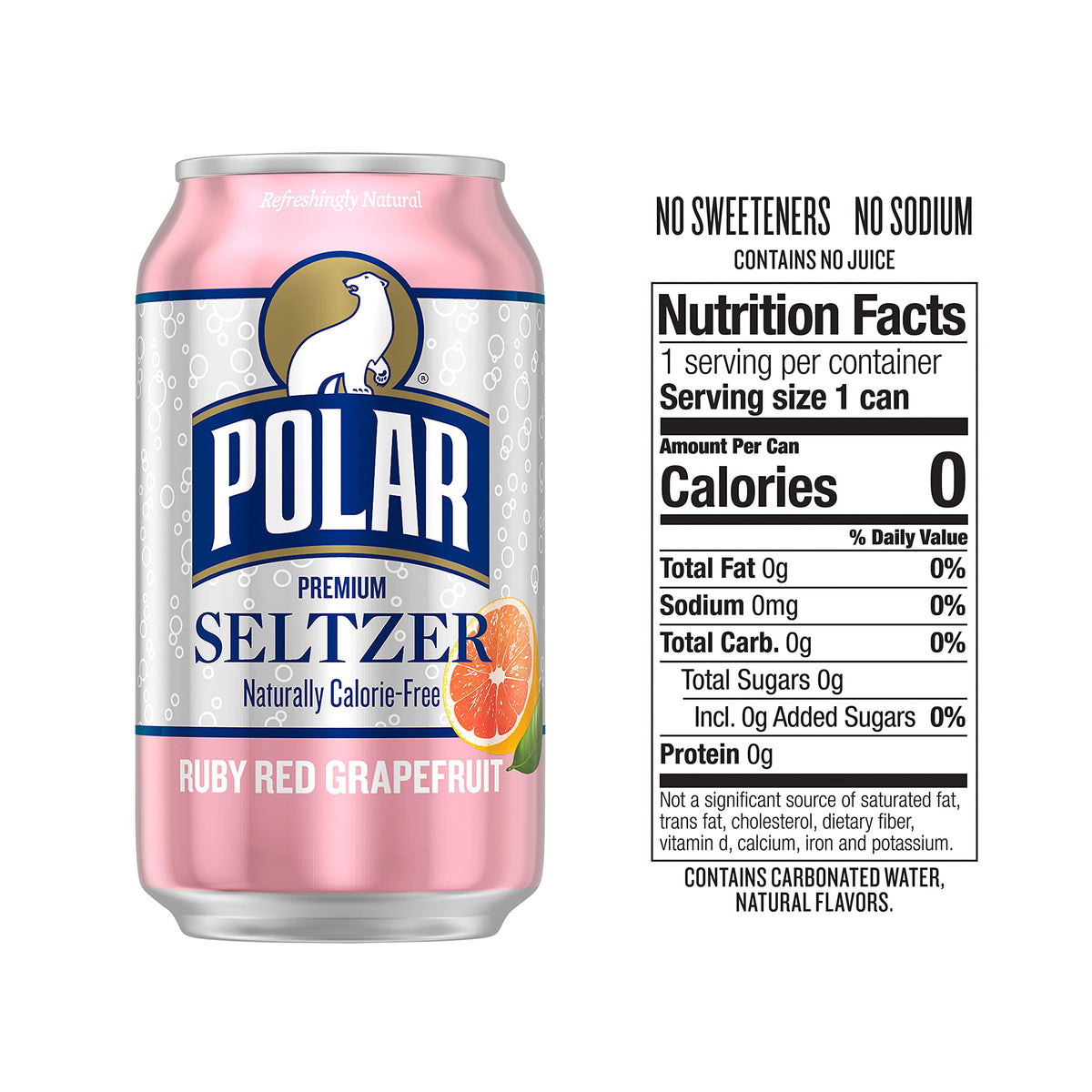 Ruby Red Grapefruit Seltzer Water 24 Pack C285