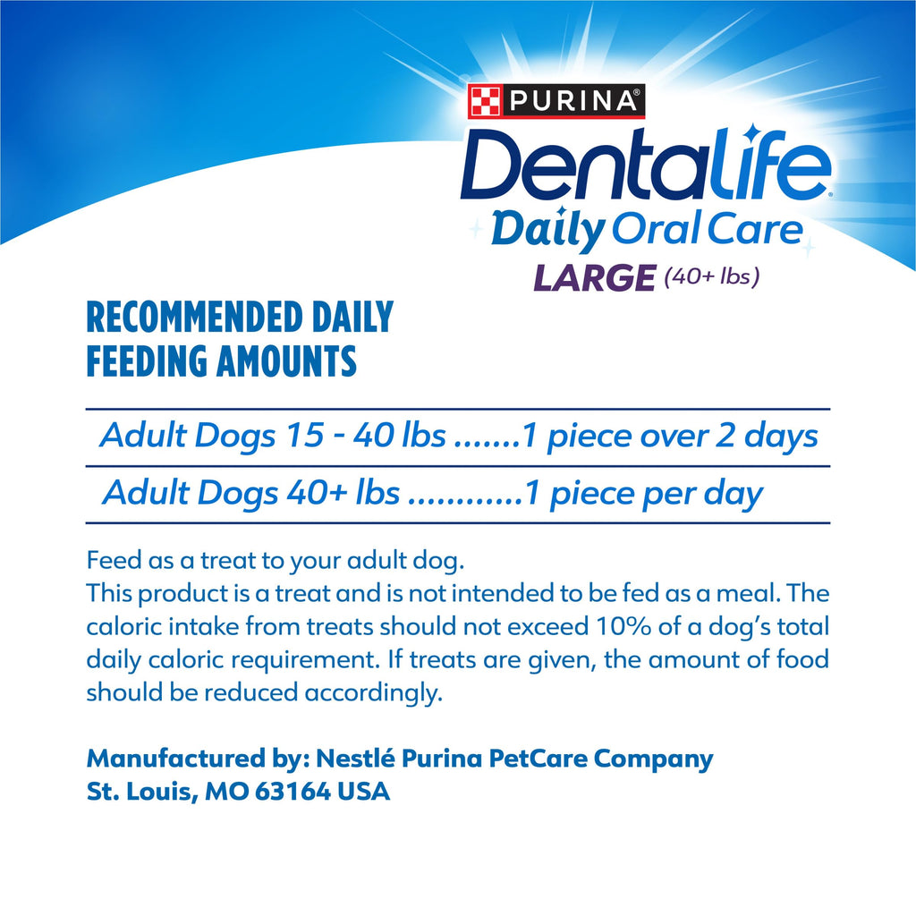 Daily Dental Chews for Large Dogs, 18 ct M87661