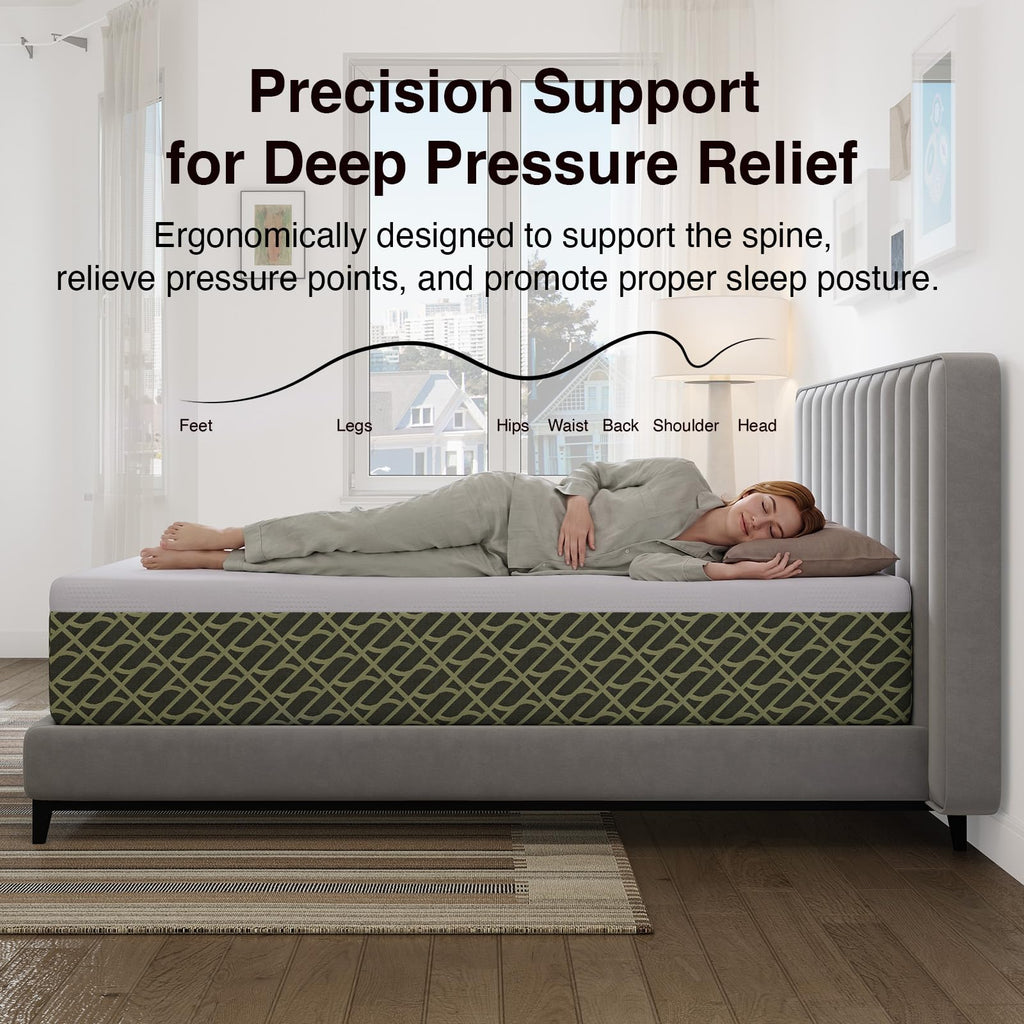 5 Inch Gel Memory Foam Twin Size Mattress Z2367