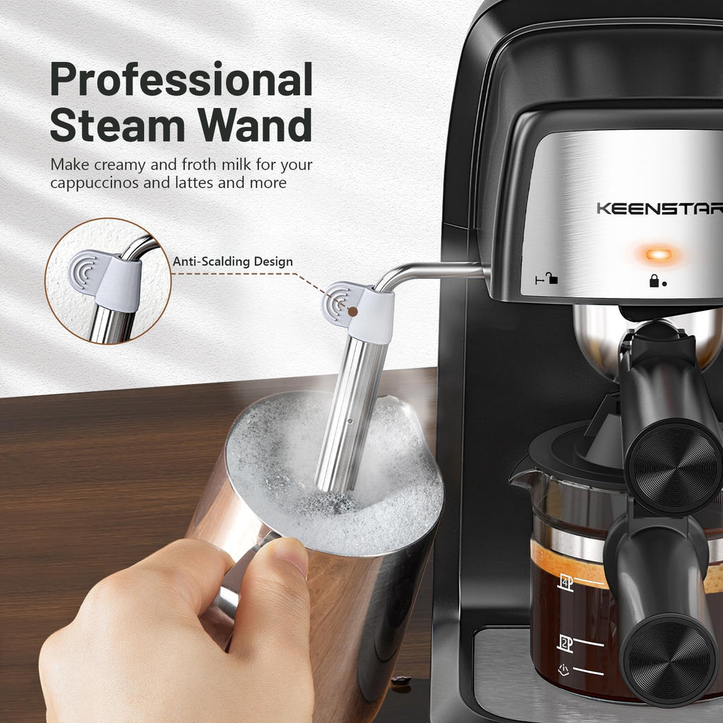 800W Compact Espresso Machine L1338