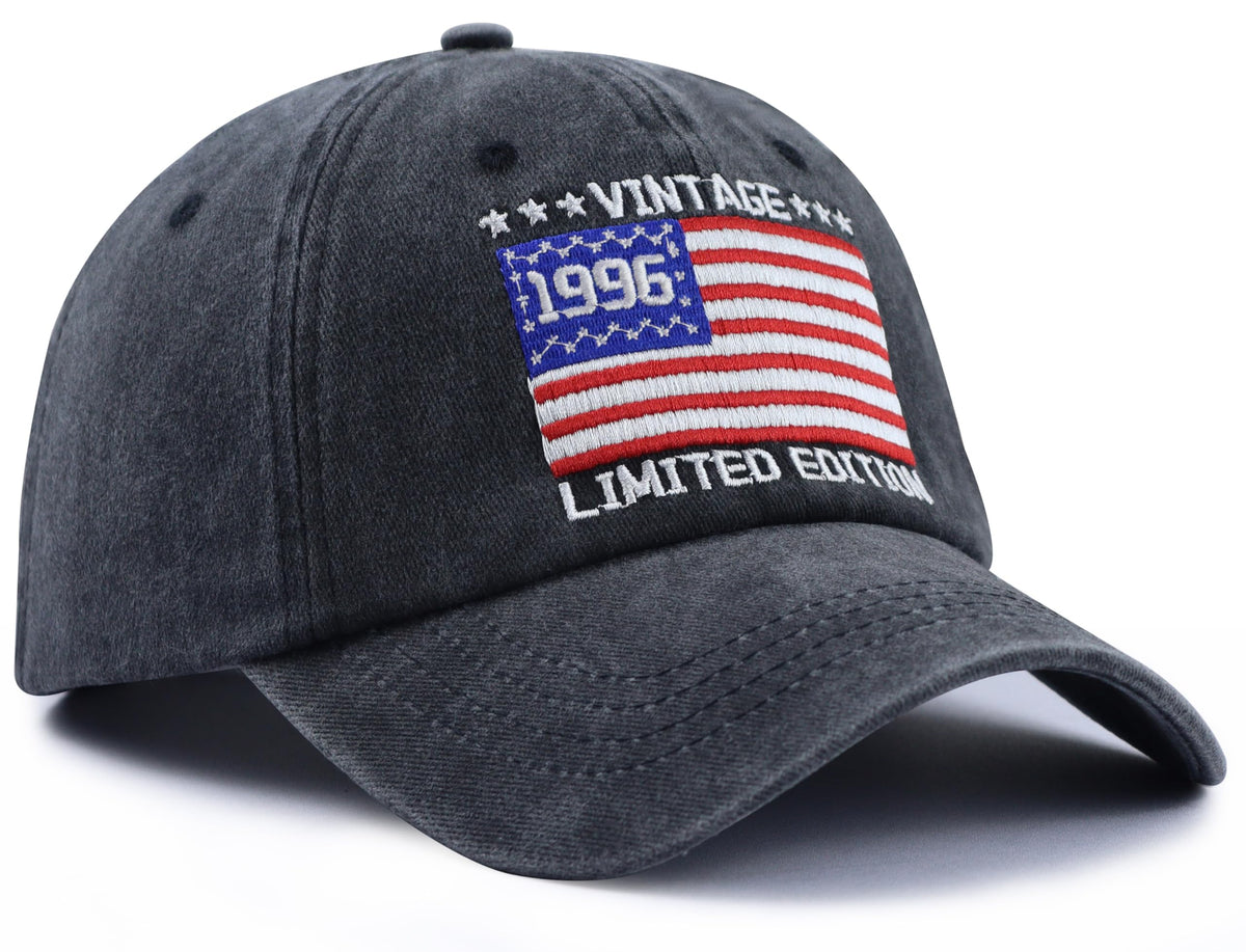 Vintage American Flag Baseball Cap D34440