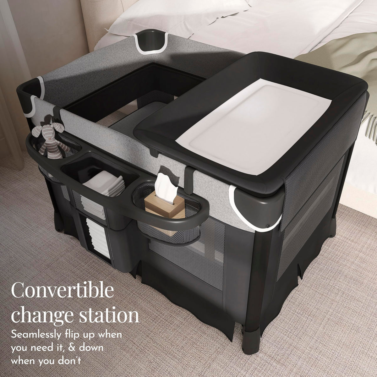 Portable Playard with Bassinet & Changing Table T740