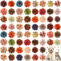 60 Pcs Fall Pet Bow F7329